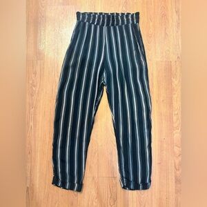 Beach riot Striped Pants Size small